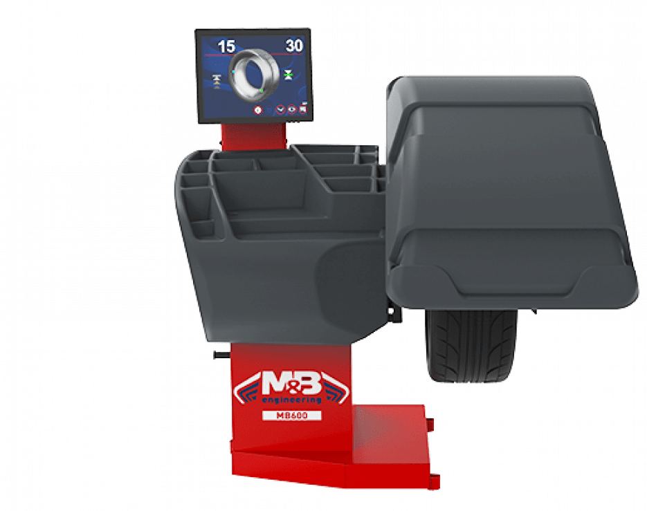 Балансировочный станок MB600 с сонаром, тачскрином, автоматическим вводом 3 параметров